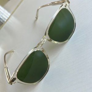 Garrett Leight- Brooks Mens Sunglasses Pure Glass Brand New